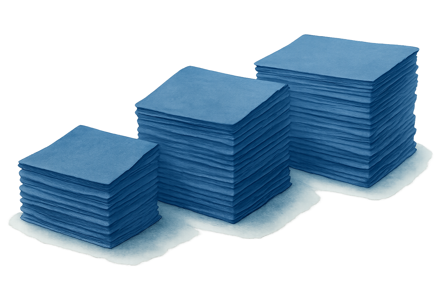 Paper stacks illustration